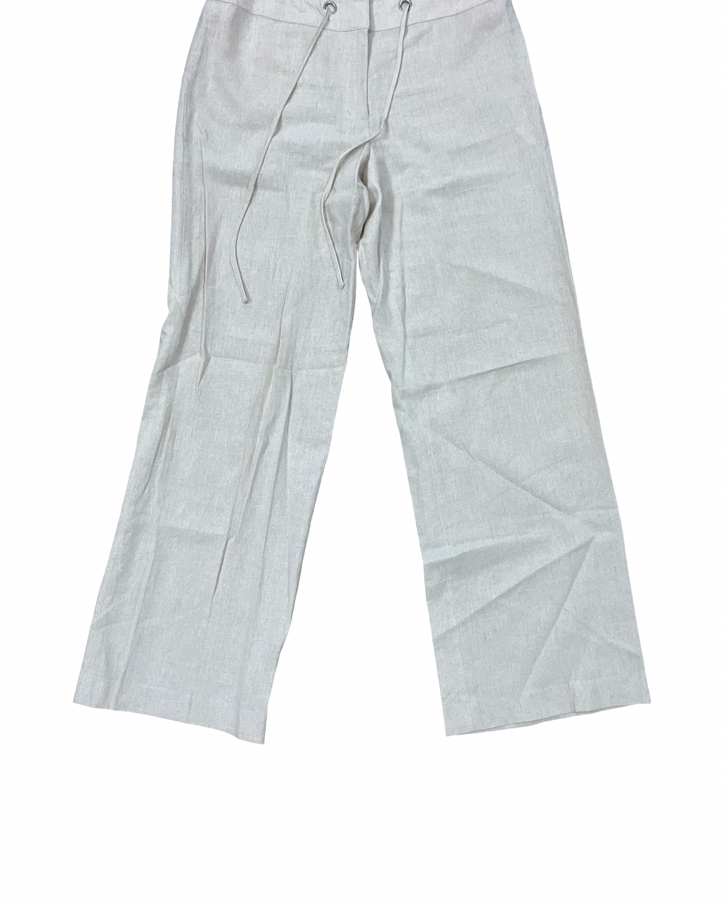Pants Linen By Tribal In Cream, Size:S