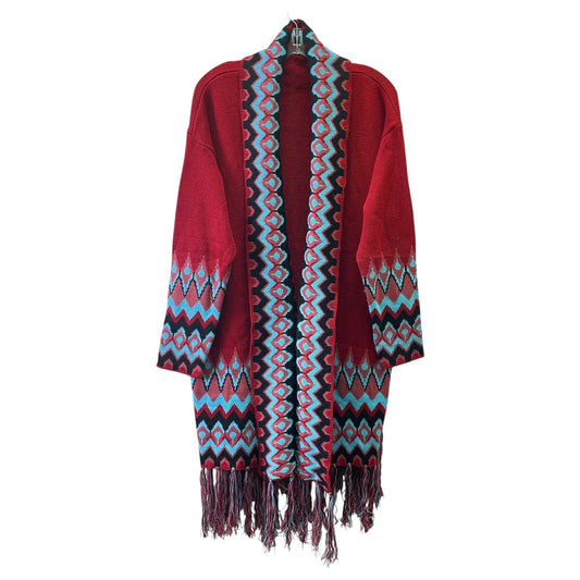 Sweater By Cme In Blue & Red, Size:3X