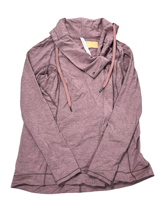 Athletic Jacket By Lululemon In Purple, Size:S