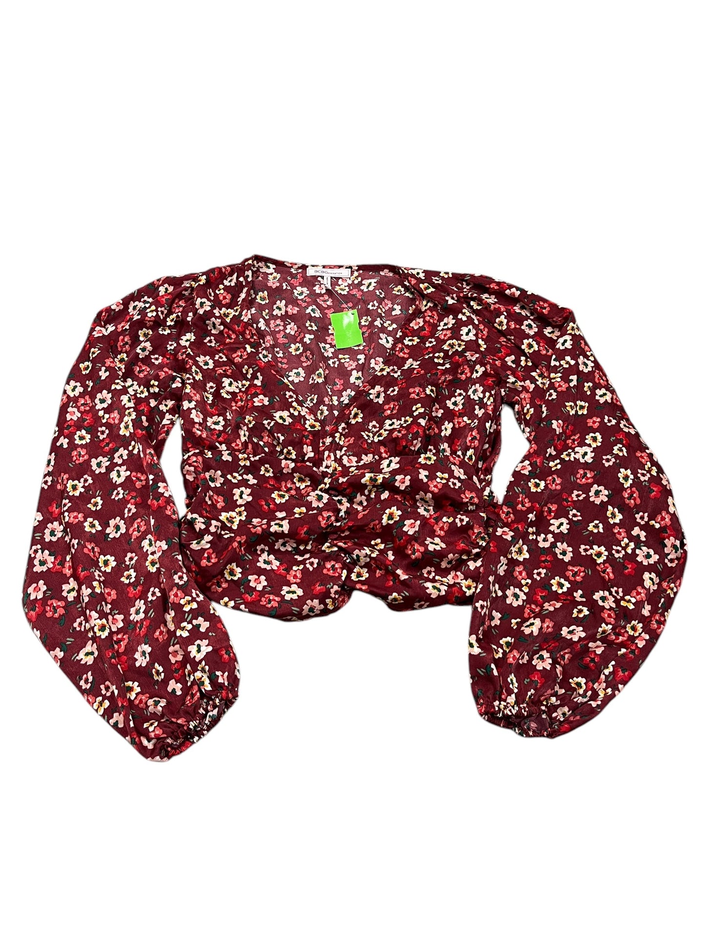 Top Ls By Bcbgeneration In Red, Size:M