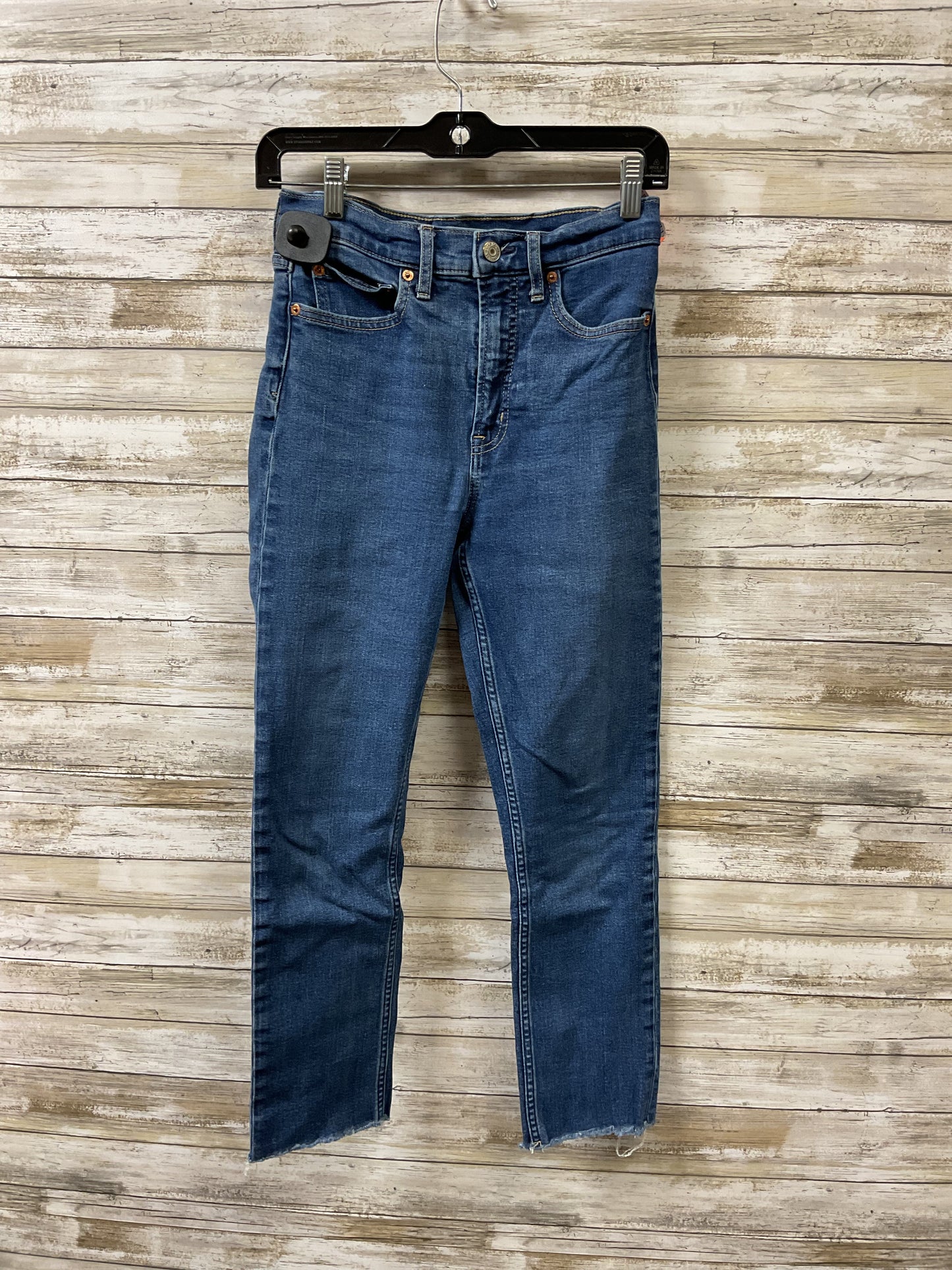 Jeans Skinny By Gap In Blue Denim, Size:4