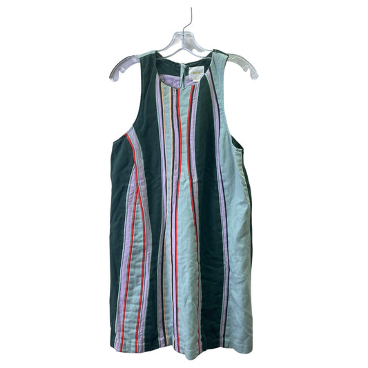 Dress Casual Short By Maeve In Green & Pink, Size:S