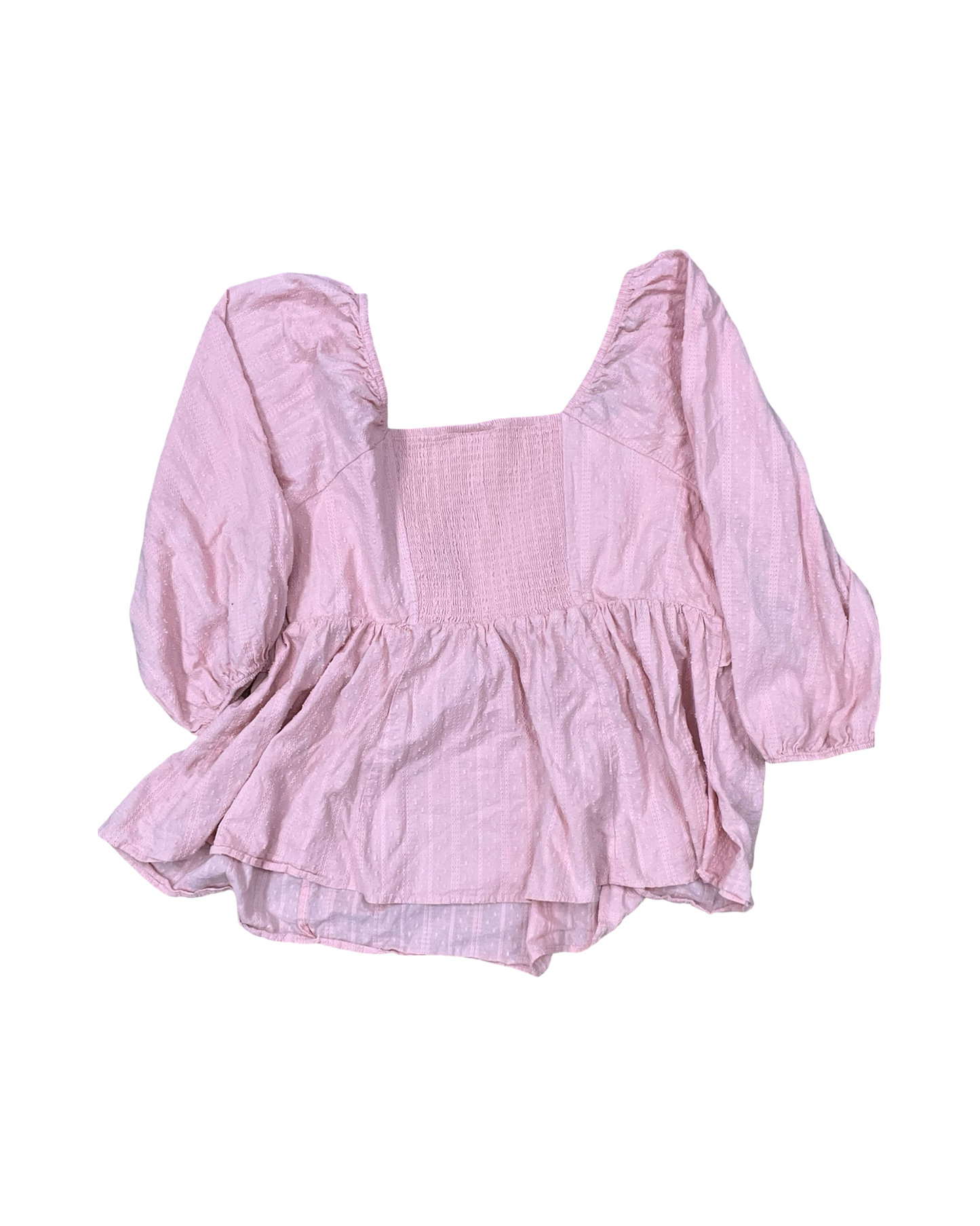 Top 3/4 Sleeve By Torrid In Pink, Size:3X