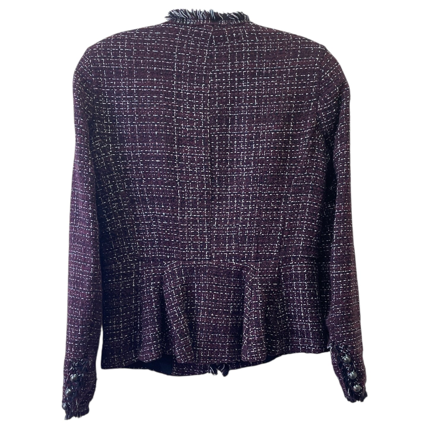 Blazer By White House Black Market In Maroon, Size:Xs