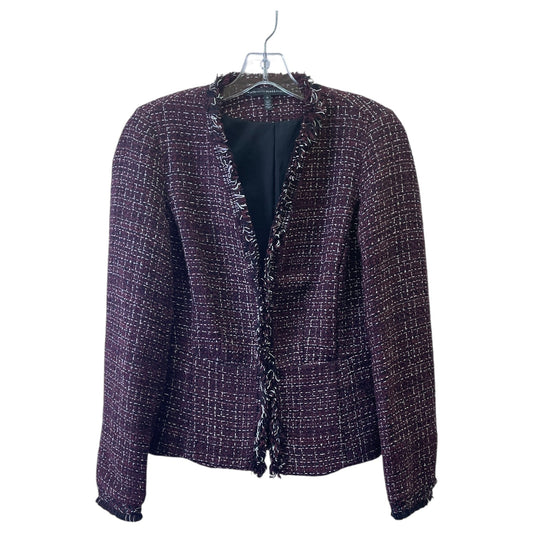 Blazer By White House Black Market In Maroon, Size:Xs