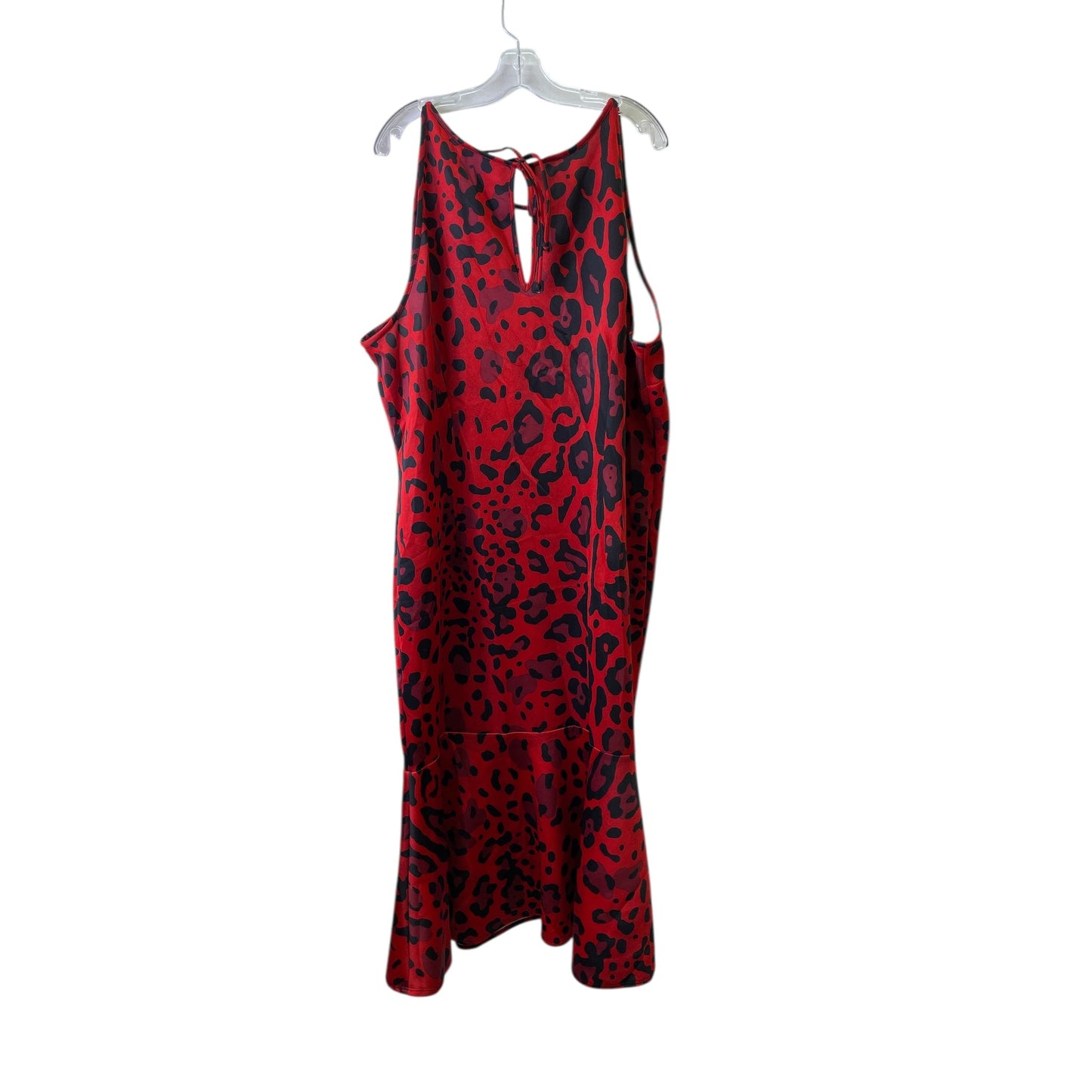 Dress Casual Maxi By Ashley Stewart In Red, Size:4X