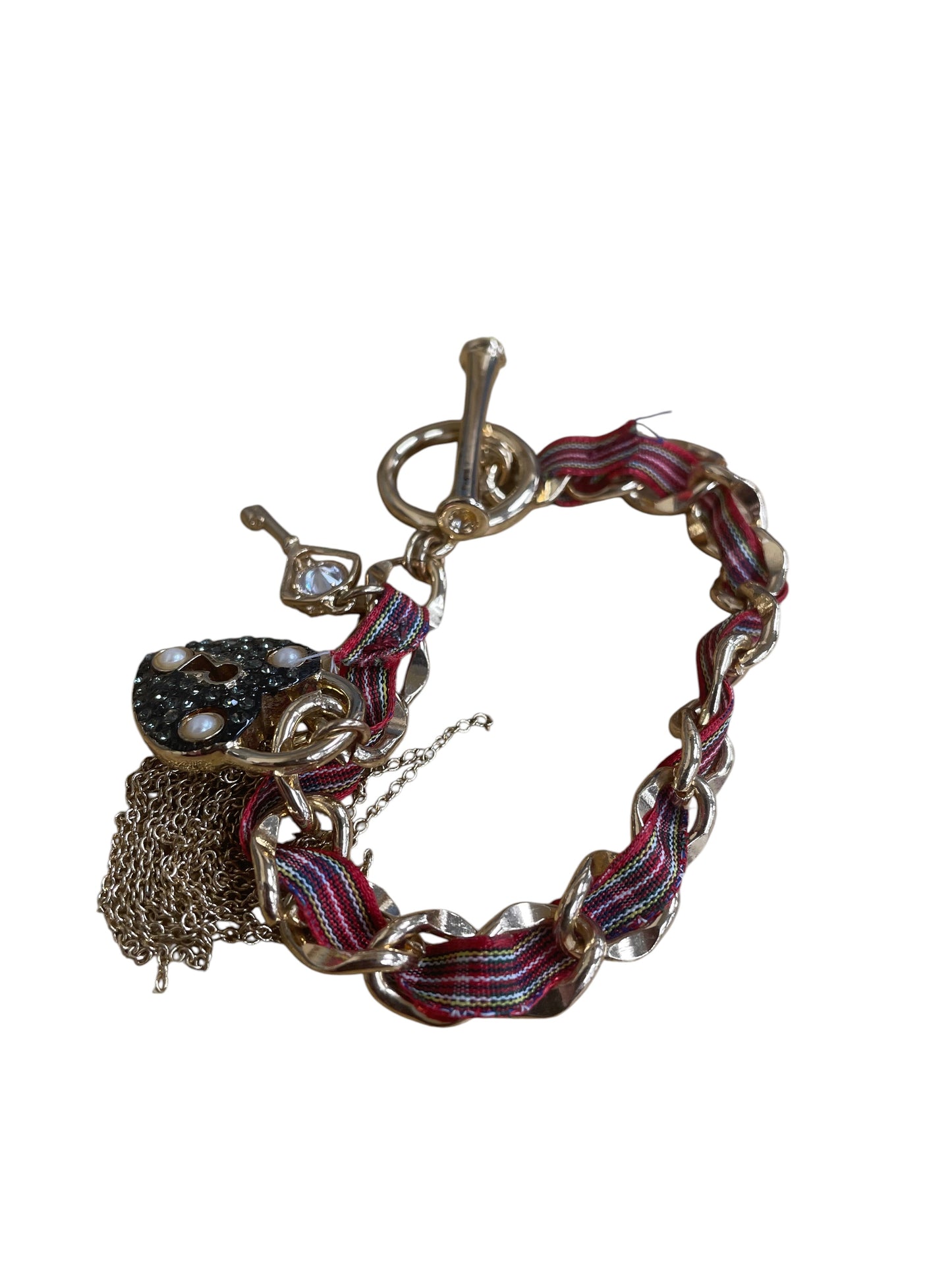 Bracelet Other By Cme In Gold & Red