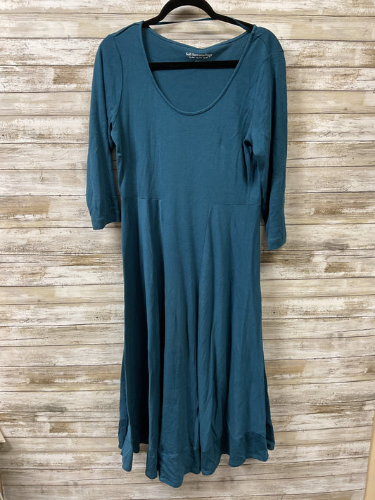 Dress Casual Maxi By Soft Surroundings In Teal, Size:M
