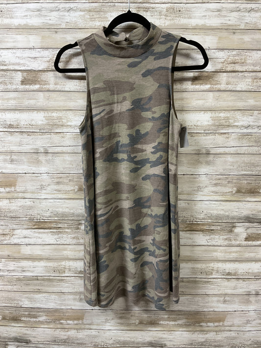 Dress Casual Short By Everly In Camouflage Print, Size:S