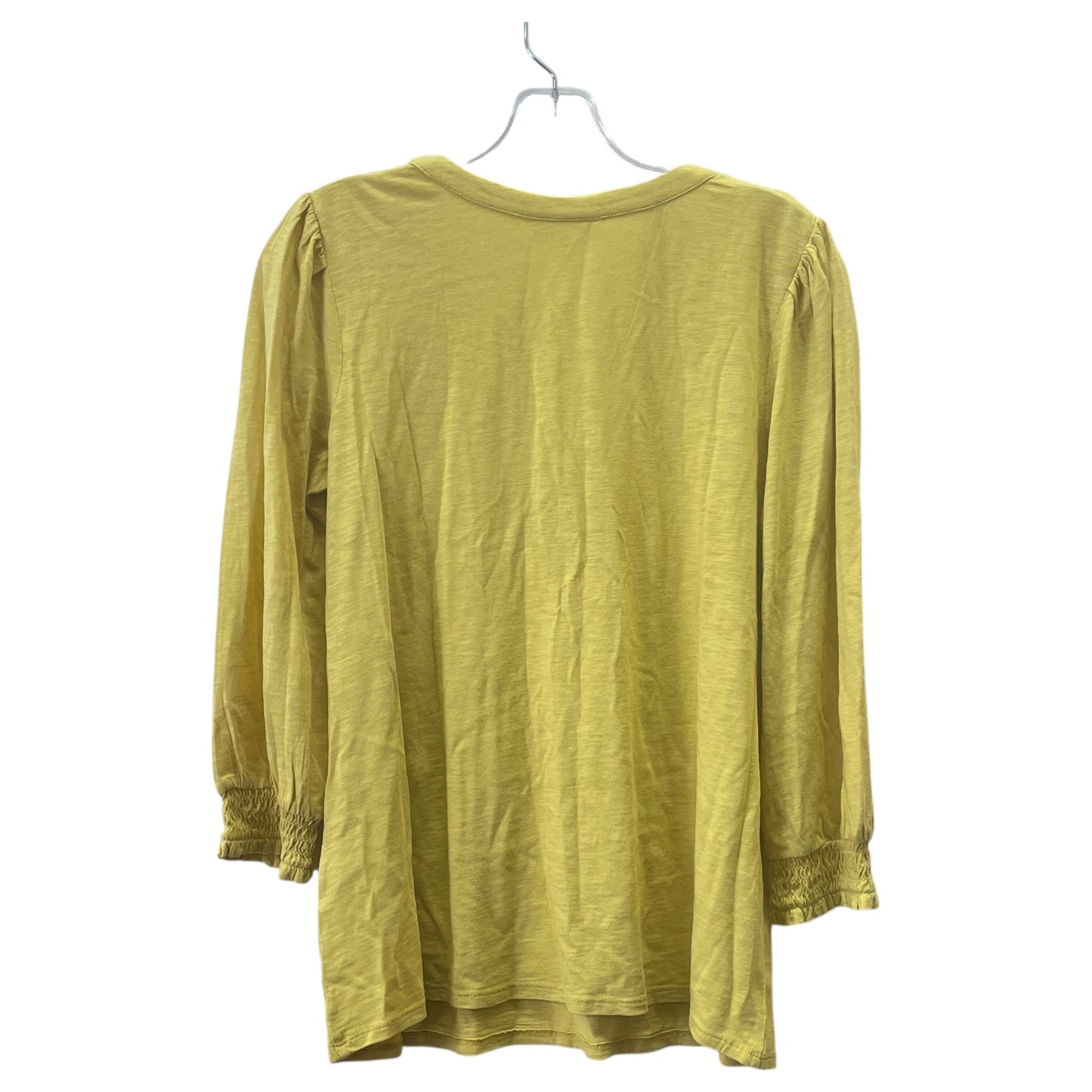 Top Ls By J. Jill In Yellow, Size:Xs