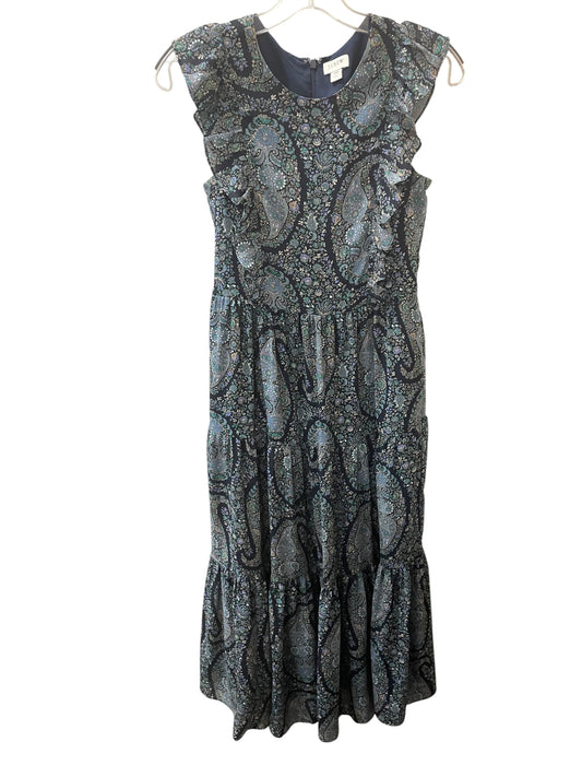 Dress Casual Maxi By J. Crew In Paisley Print, Size:0P