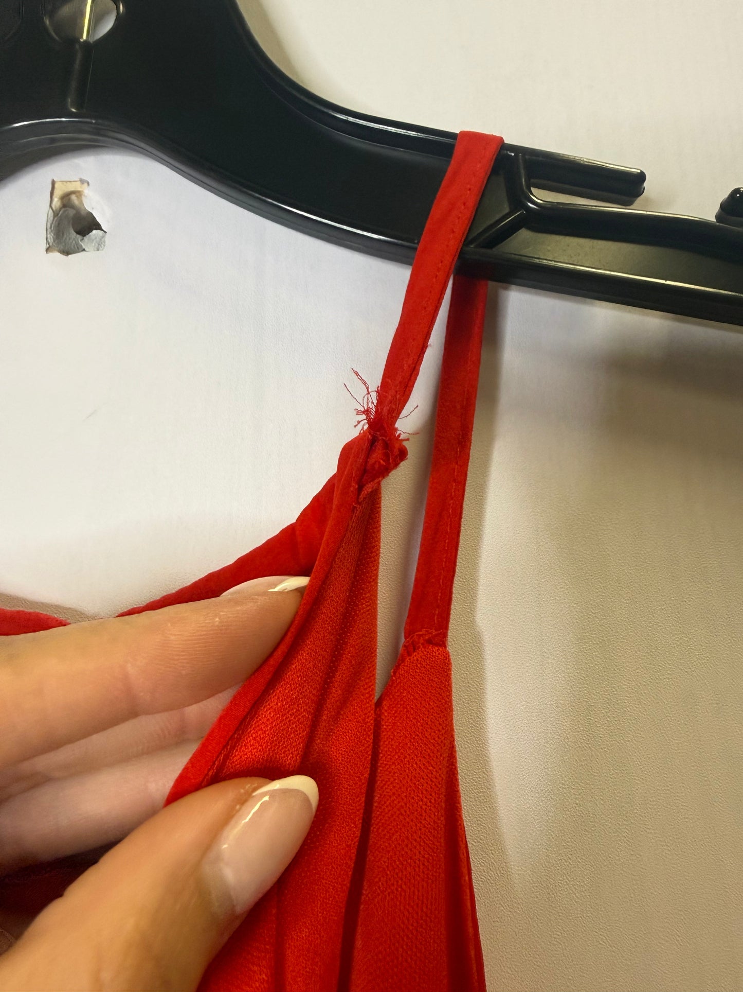 Dress Party Short By She + Sky In Red, Size: S