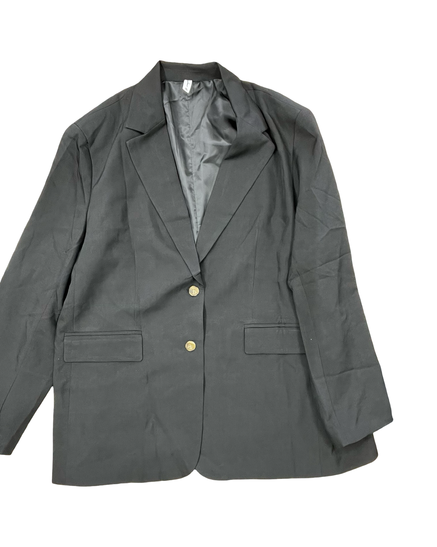 Blazer By Clothes Mentor In Black, Size:2X