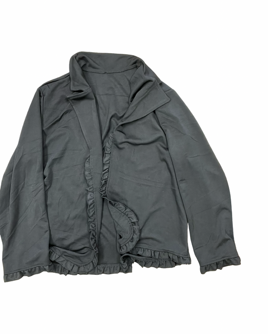 Blazer By Clothes Mentor In Black, Size:3X