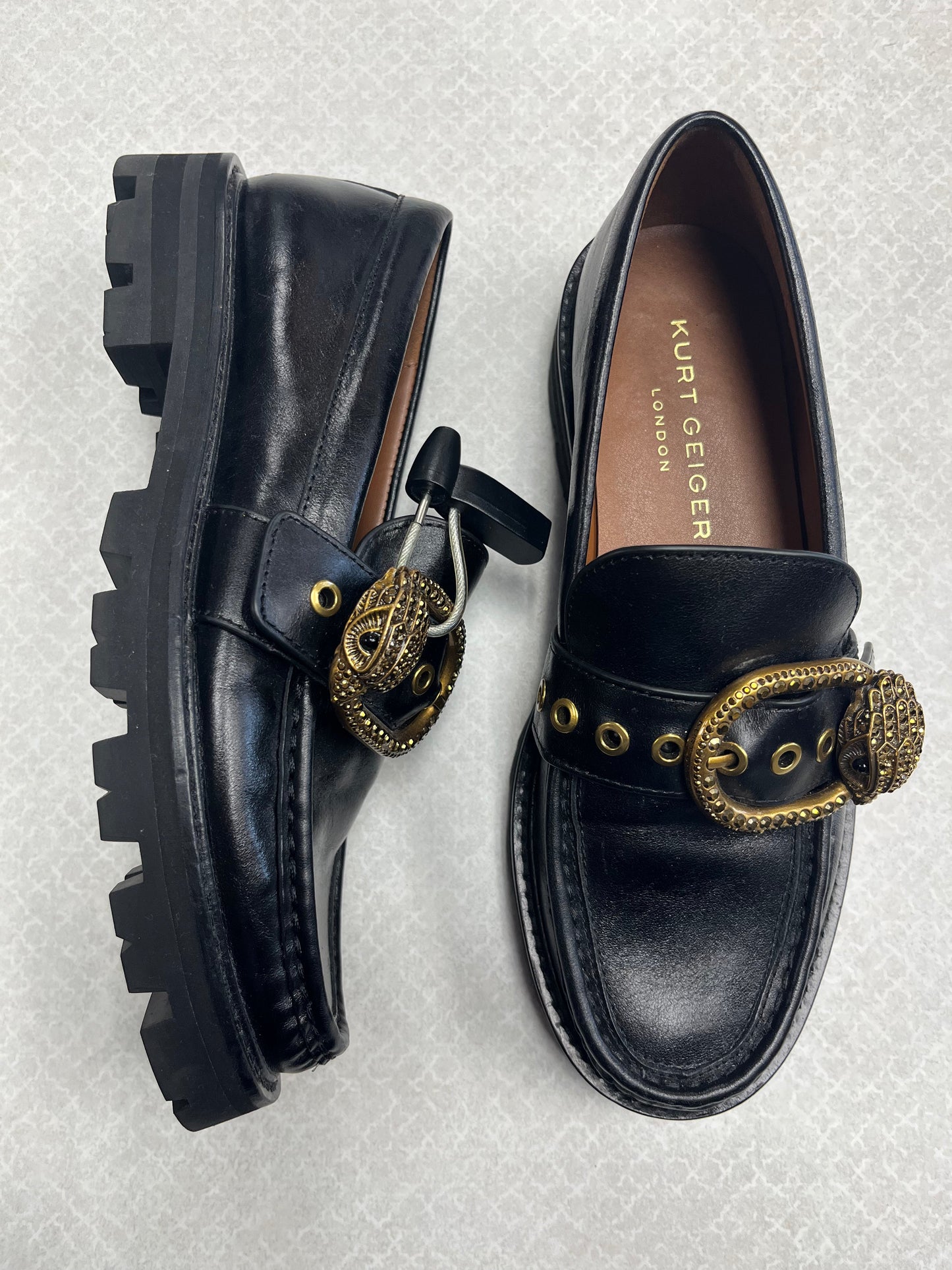Shoes Heels Platform By Kurt Geiger London In Black, Size:7