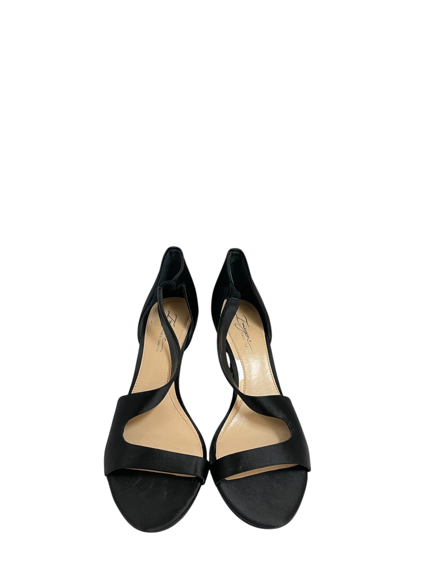 Sandals Heels Stiletto By Vince Camuto In Black, Size:7