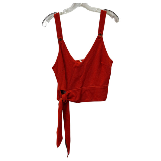 Top Sleeveless By Free People In Orange, Size:M
