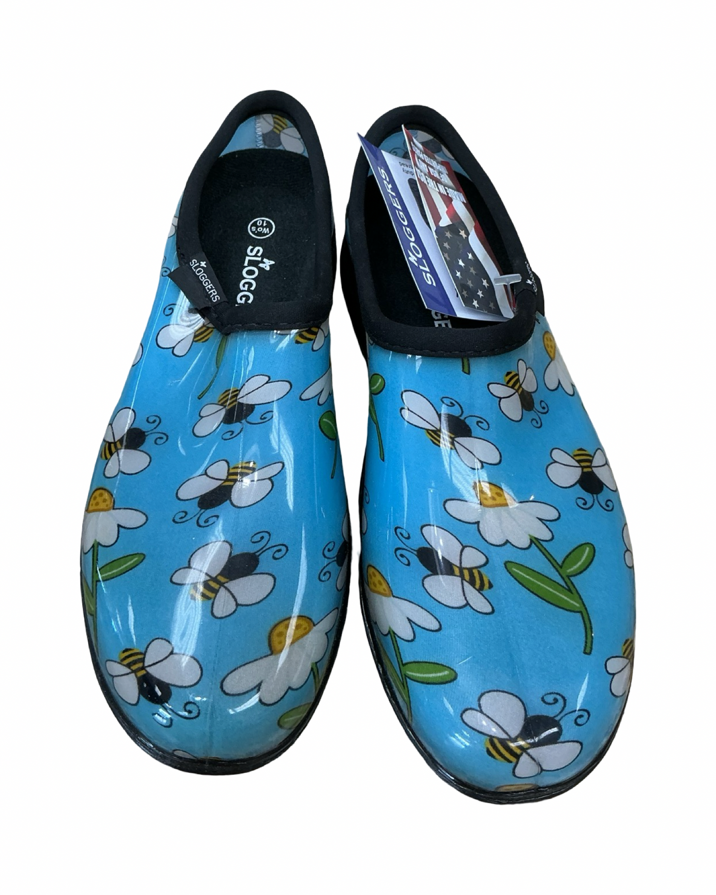 Shoes Flats By Clothes Mentor In Blue, Size:10