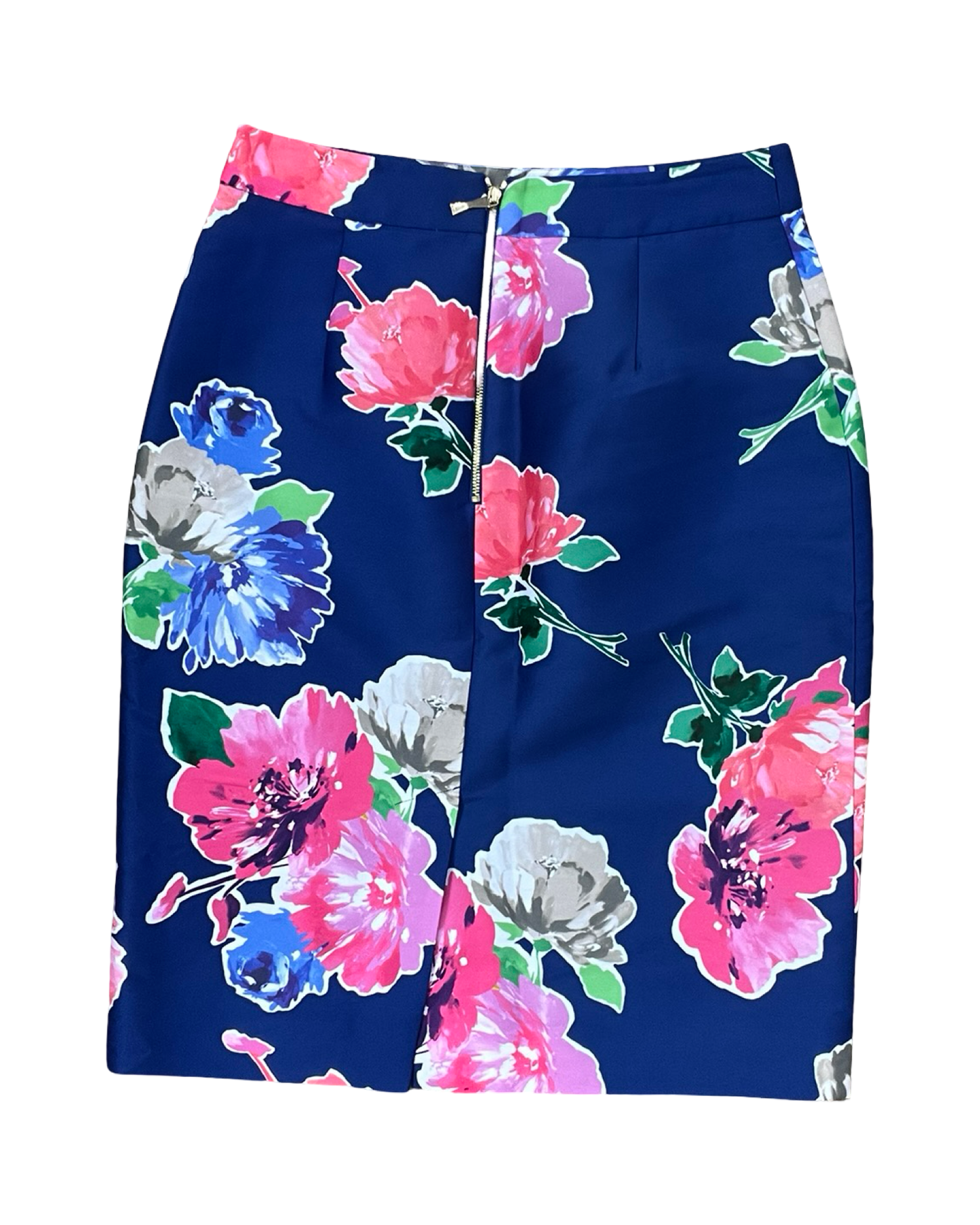 Skirt Designer By Kate Spade In Blue & Pink, Size:S