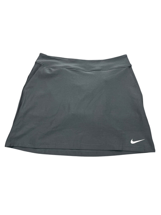 Athletic Skort By Nike In Grey, Size:M