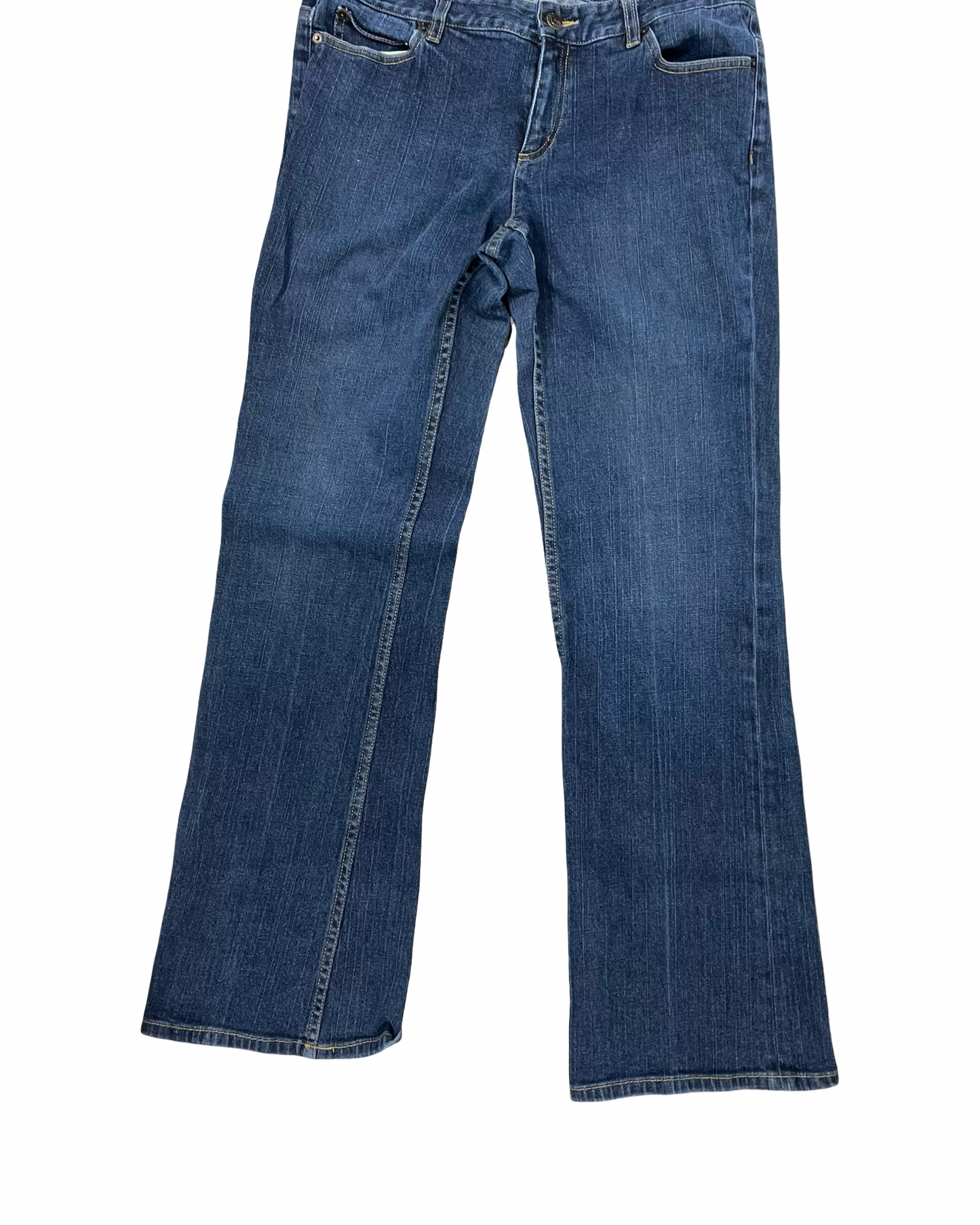Jeans Wide Leg By Michael By Michael Kors In Blue Denim, Size:10