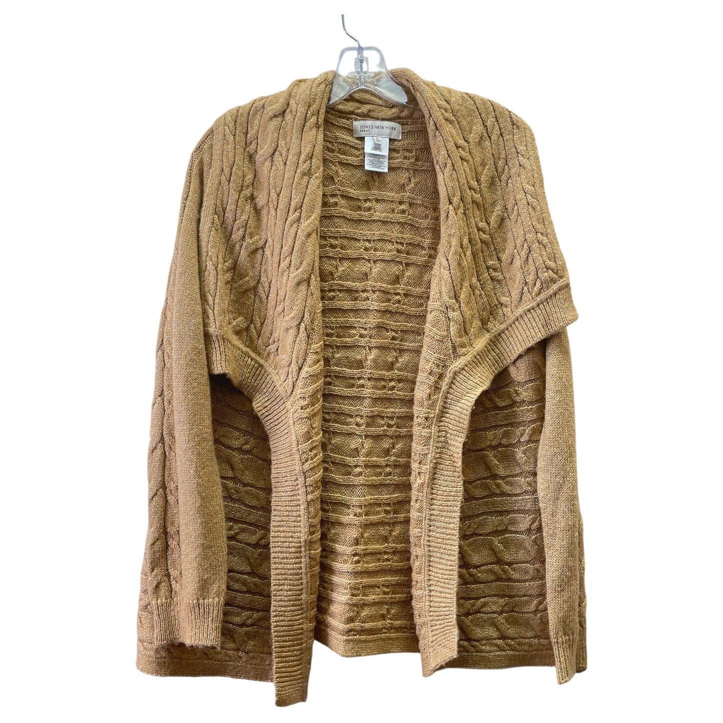 Cardigan By Jones New York In Tan, Size:M