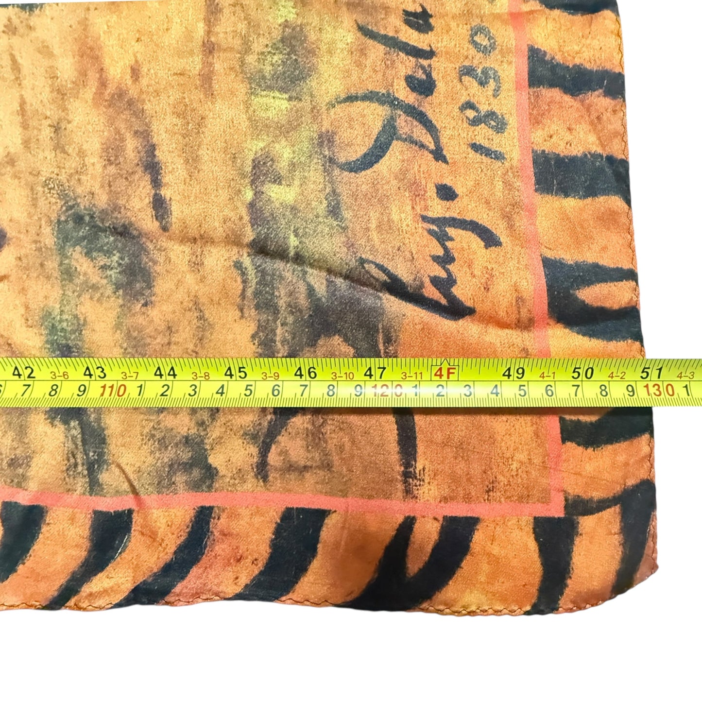 Delacroix “Young Lion Playing With Its Mother”Oversized Oblong Printed Silk Scarf By The Metropolitan Museum of Art , Size: 0