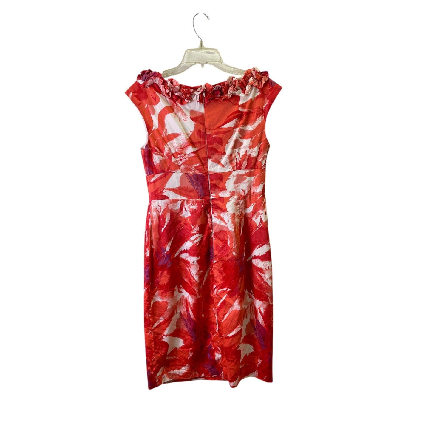 Dress Casual Short By Maggy London In Red, Size:8