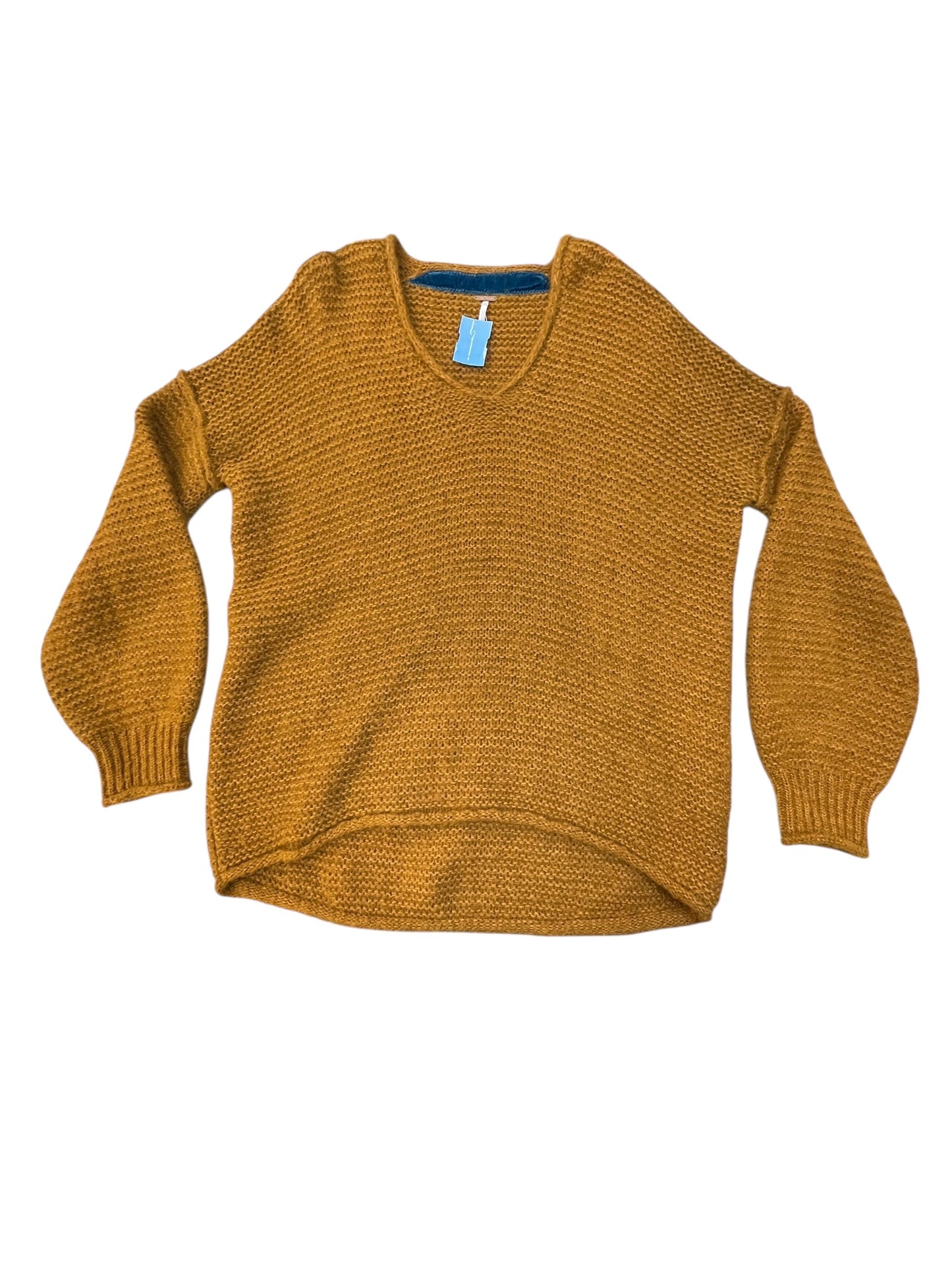 Sweater By Free People In Orange, Size:Xs