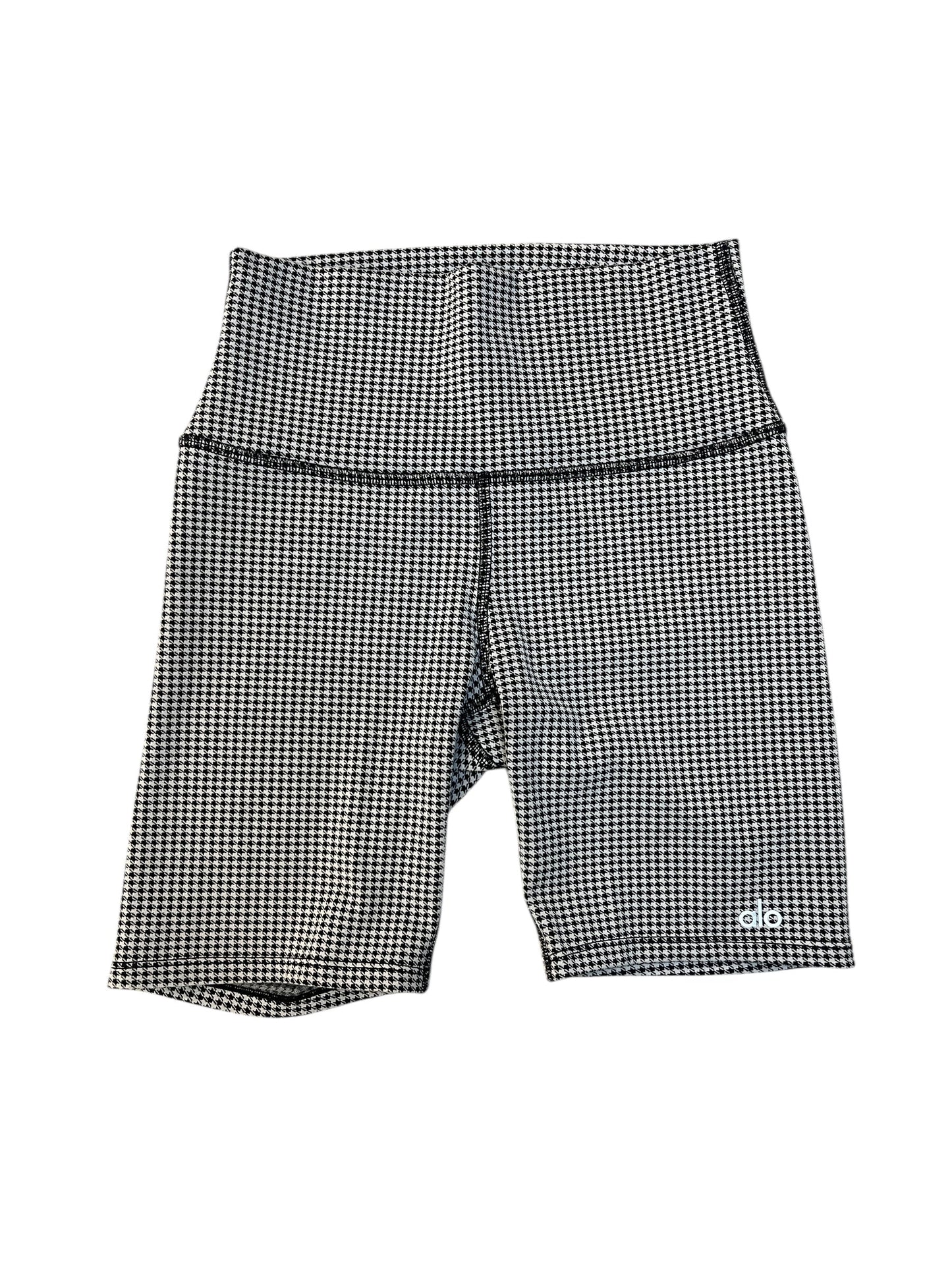 Athletic Shorts By Alo In Checkered Pattern, Size:Xs