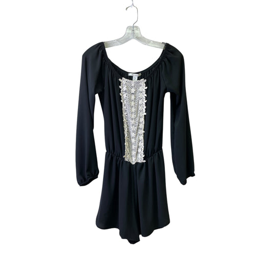Romper By Miami In Black, Size:M