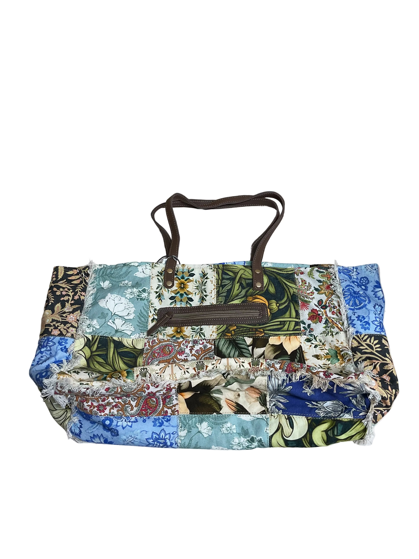 Tote By Myra In Floral Print, Size:Large