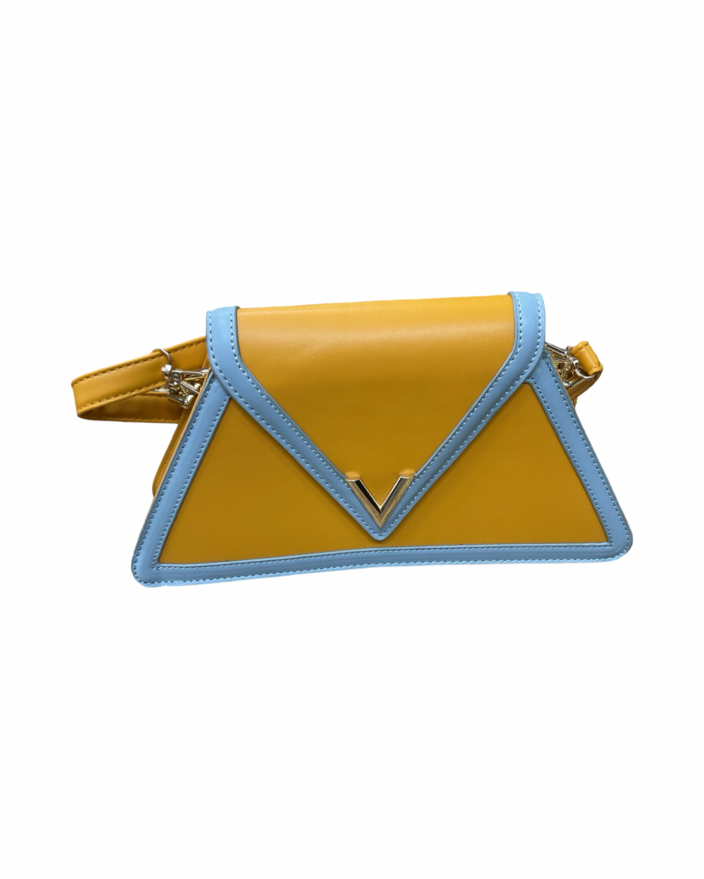 Handbag By Clothes Mentor In Yellow, Size:Medium