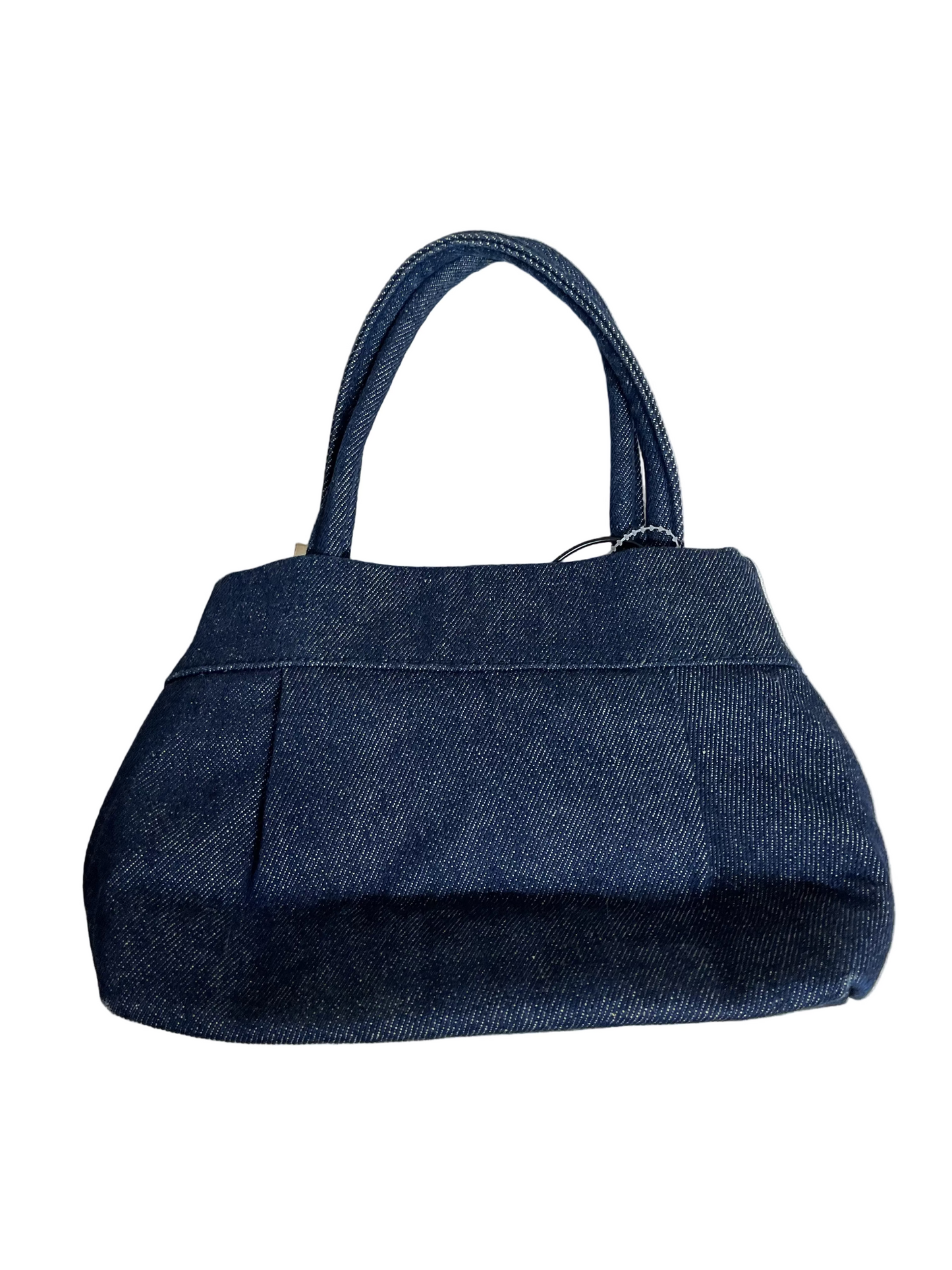 Handbag Designer By Kate Spade In Blue Denim, Size:Small