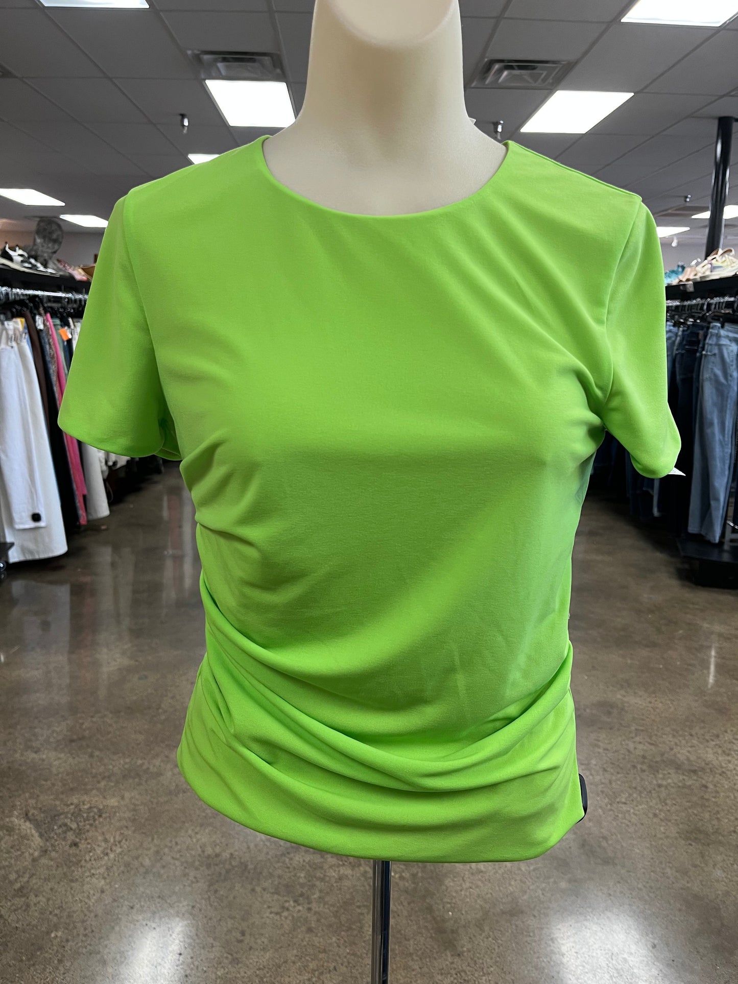 Top Ss By Helmut Lang In Green, Size:M
