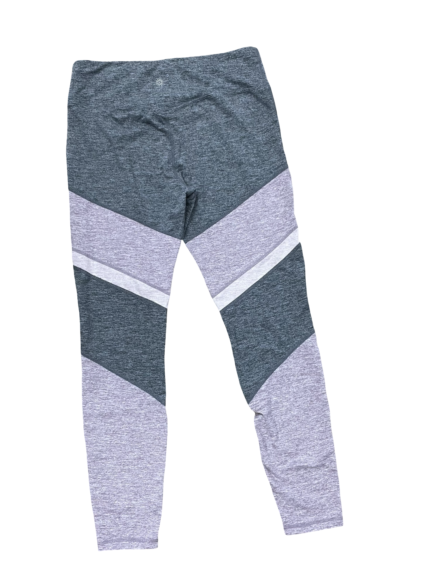 Athletic Leggings By Tangerine In Grey & Pink, Size:L