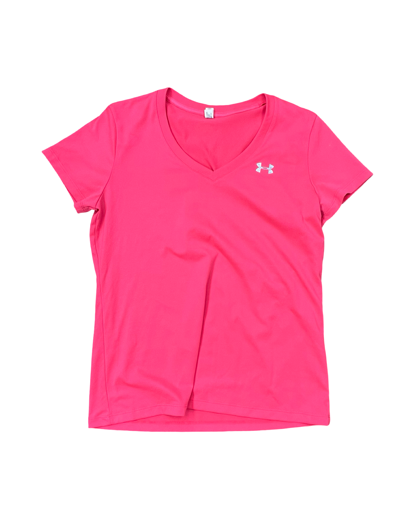 Athletic Top Ss By Under Armour In Pink, Size:M