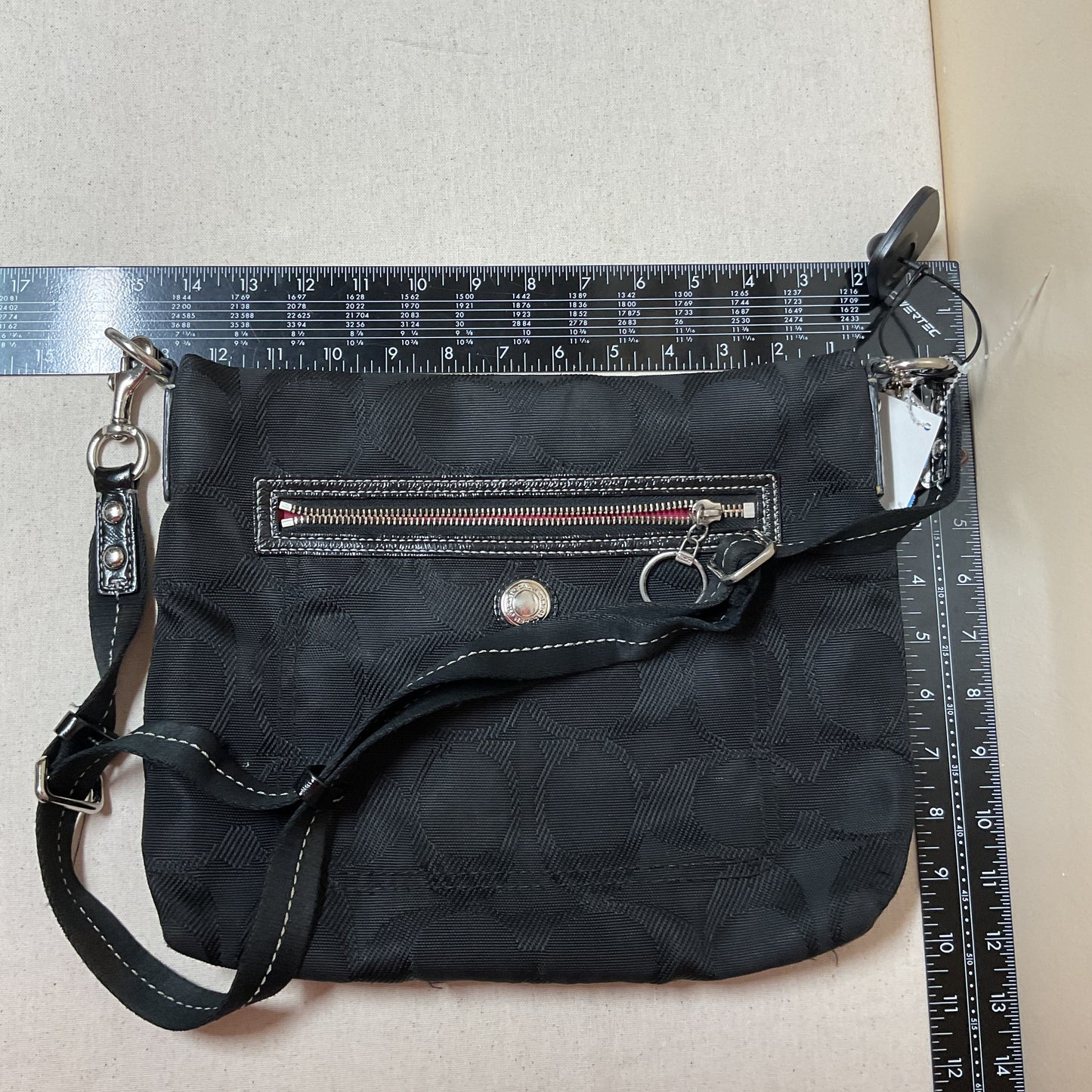 Crossbody Designer By Coach In Black, Size:Medium