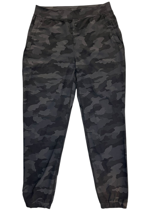 Athletic Pants By Lululemon In Camouflage Print, Size:M