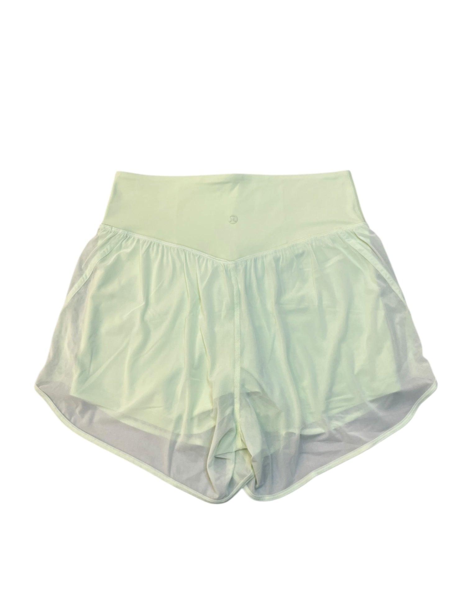 Athletic Shorts By Lululemon In Green, Size:M