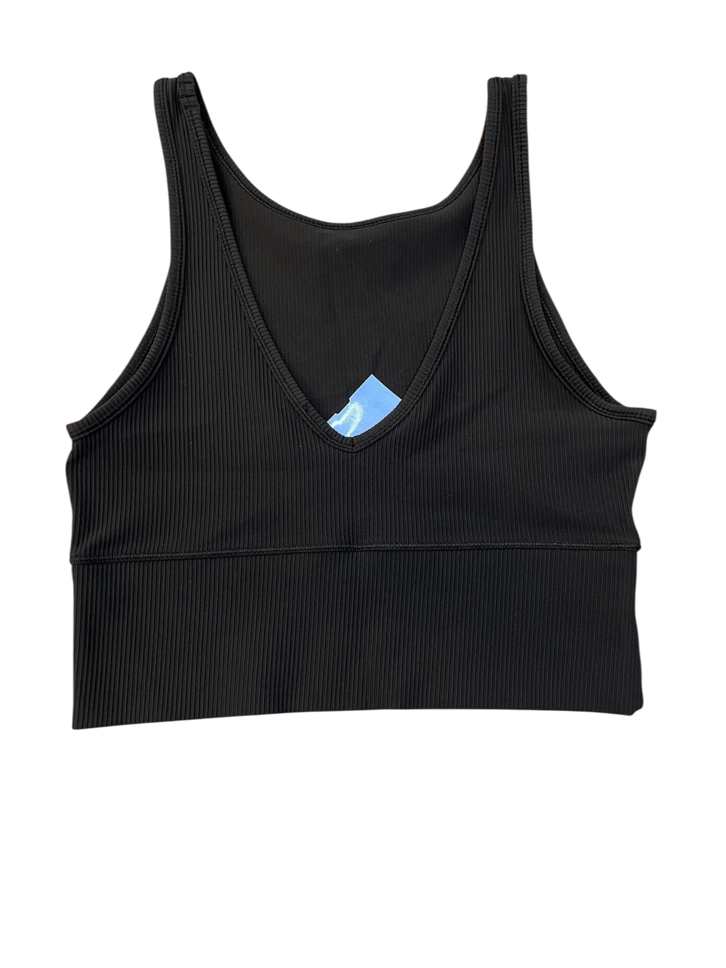 Athletic Tank Top By Lululemon In Black, Size:M