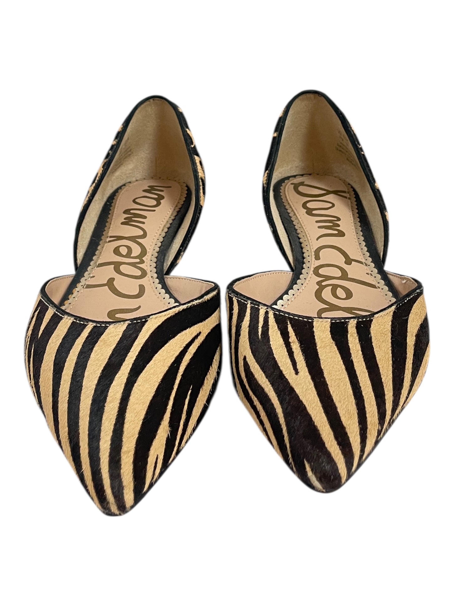 Shoes Flats By Sam Edelman In Animal Print, Size:7