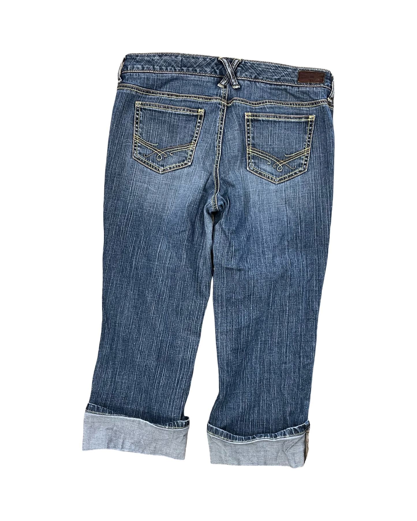 Jeans Cropped By Tommy Hilfiger In Blue Denim, Size:8