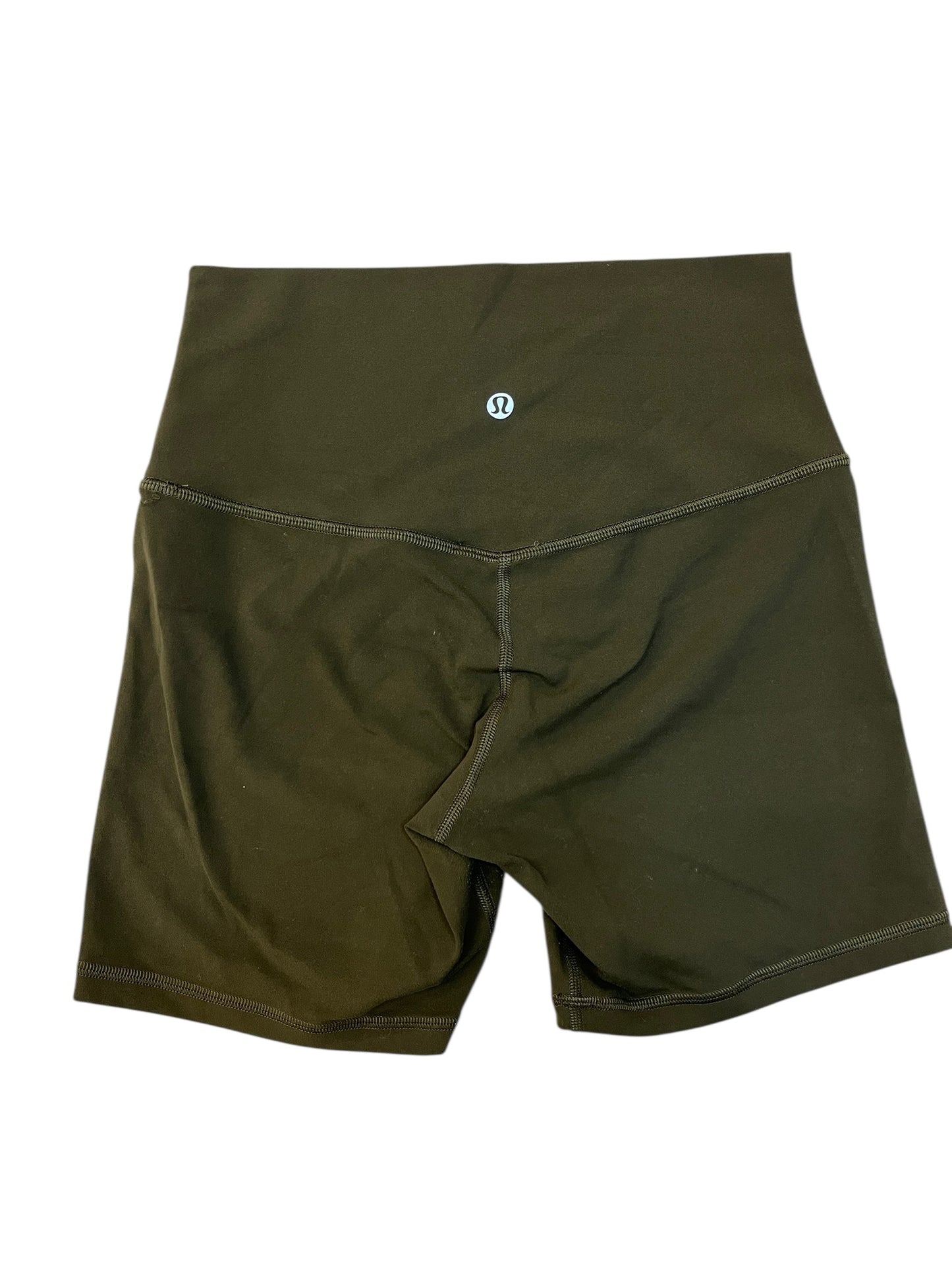Athletic Shorts By Lululemon In Green, Size:S