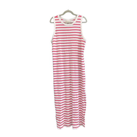 Dress Casual Midi By Universal Thread In Red & White, Size: 2x