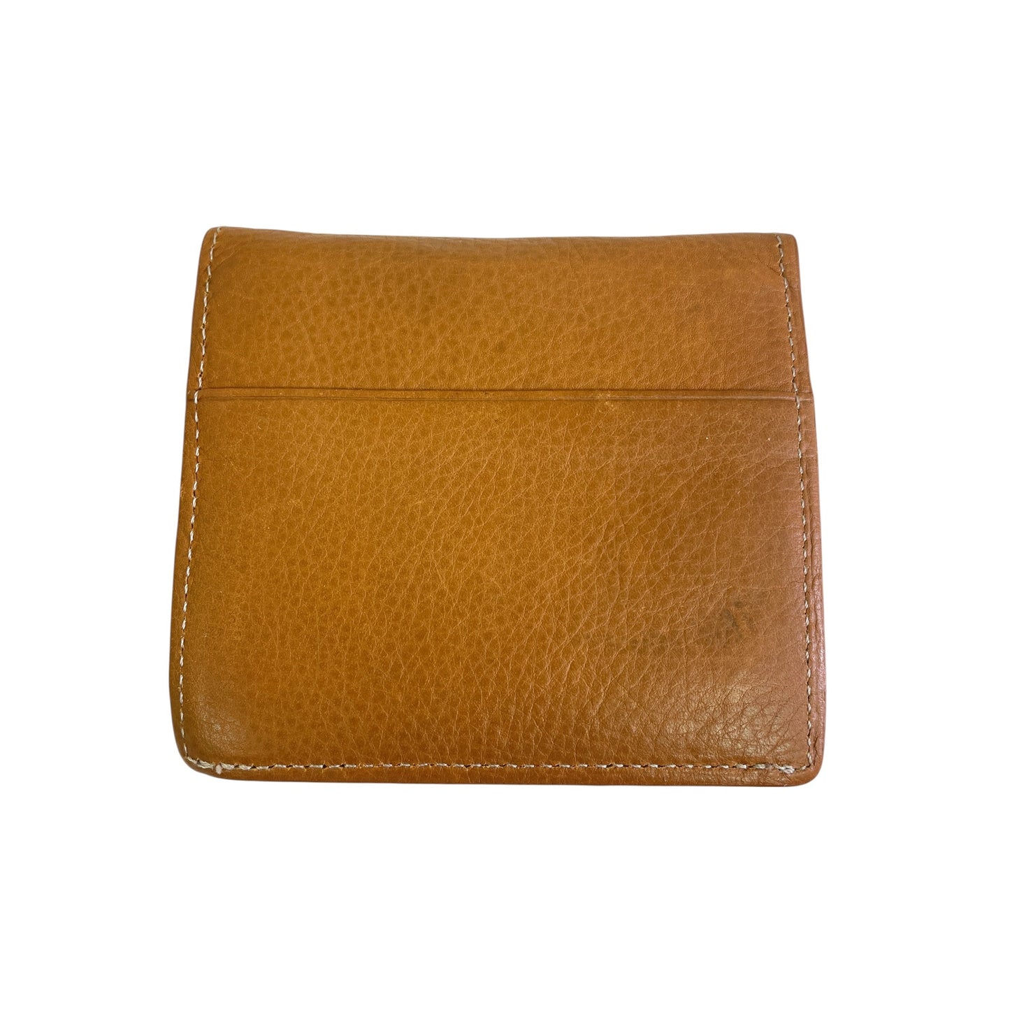 Coin Purse Leather By Cme In Beige, Size:Small