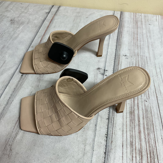 Shoes Heels Stiletto By Marc Fisher In Beige, Size:7
