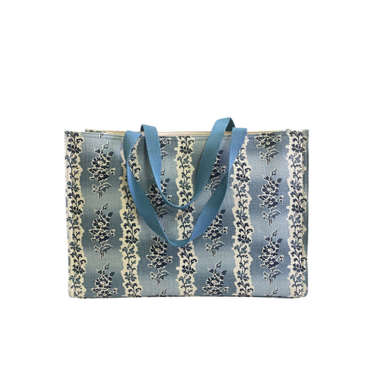 Tote By Spartina In Blue, Size:Large