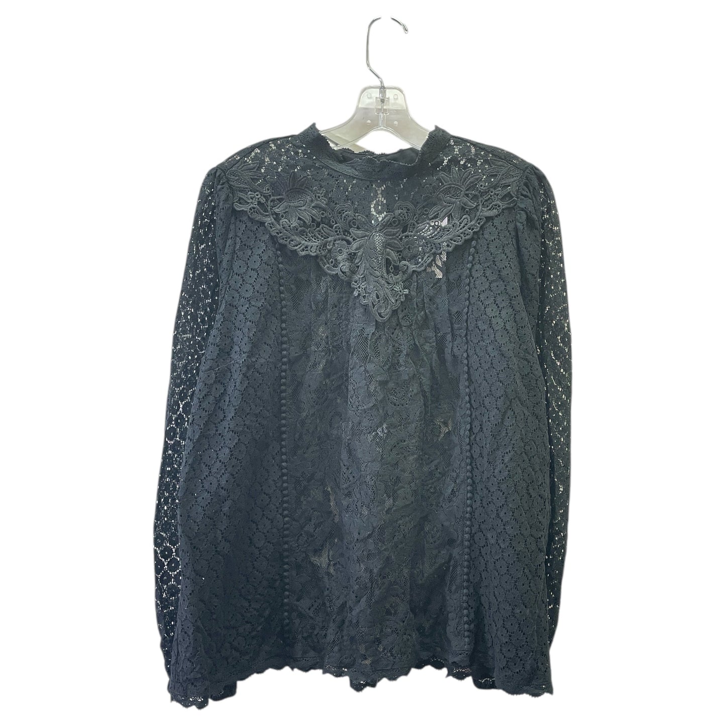 Top Ls By Torrid In Black, Size:1X