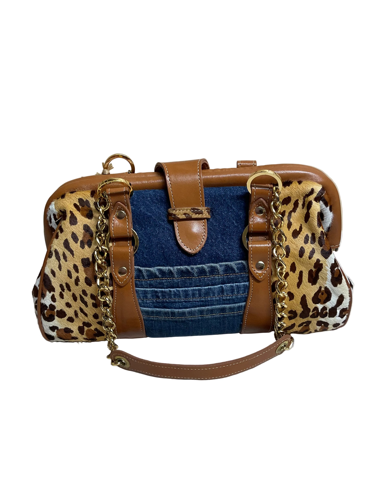 Handbag By Cma In Animal Print, Size:Medium